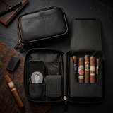 Flint Travel Leather Cigar Case