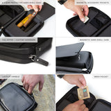 Flint Travel Leather Cigar Case